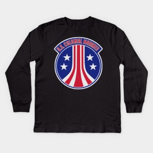 US Colonial Marines Patch Kids Long Sleeve T-Shirt